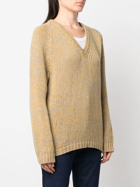 VIRGIN WOOL V-NECK SWEATER