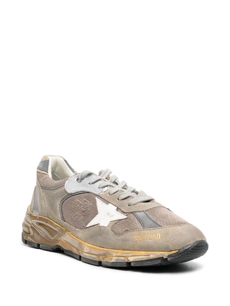 Golden Goose Men Dad-Star Leather Sneakers