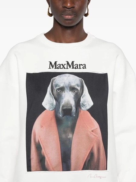 Bacco printed cotton-blend sweatshirt