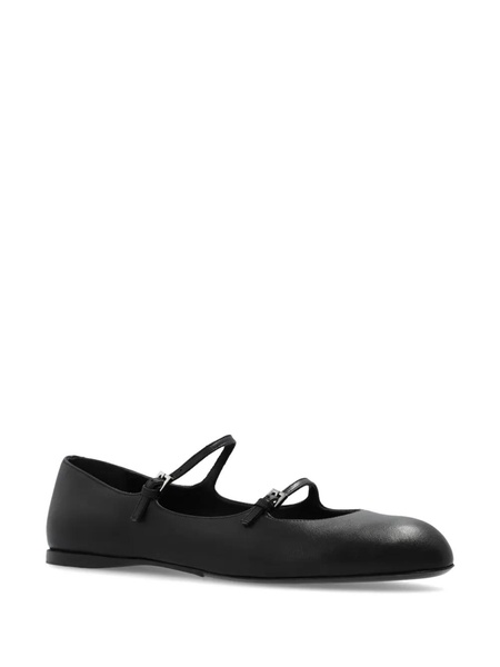 Nappa ballet flats