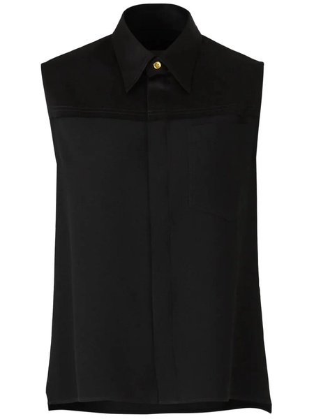 Black Sleeveless Shirt