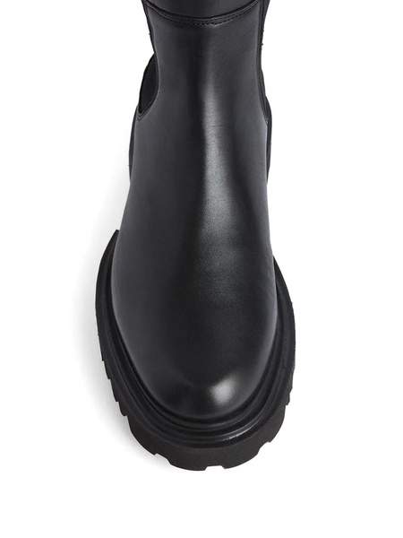 Maeve Knee High Slip On Leather Boots