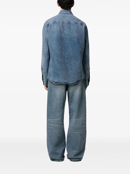 Blue Denim Button-Down Ami de Coeur Shirt