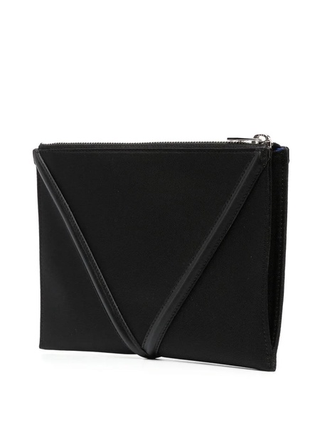 Alexander Mcqueen Men Black Fabric Pouch
