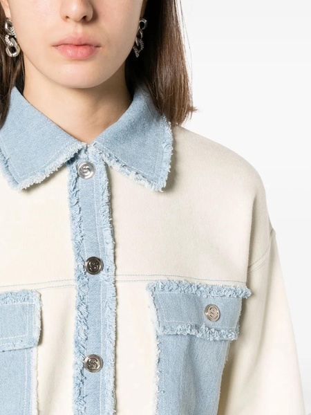Denim-Detail Jacket