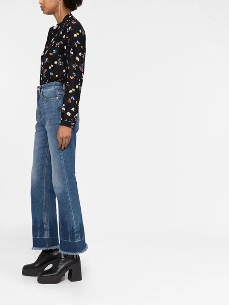 Stella McCartney Crop Flare Clothing