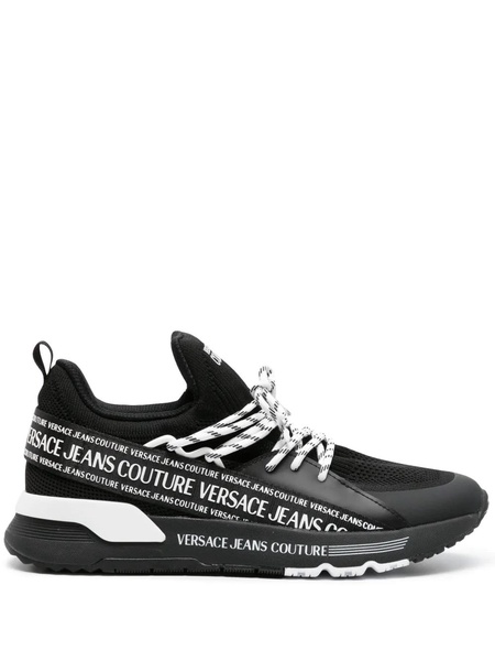 Versace Jeans Couture knitted sneakers with logo