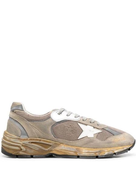 Golden Goose Men Dad-Star Leather Sneakers
