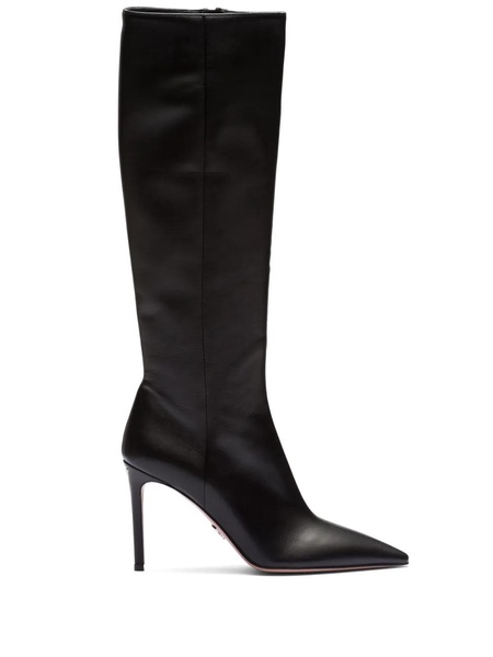 Stivali Leather Knee Boots