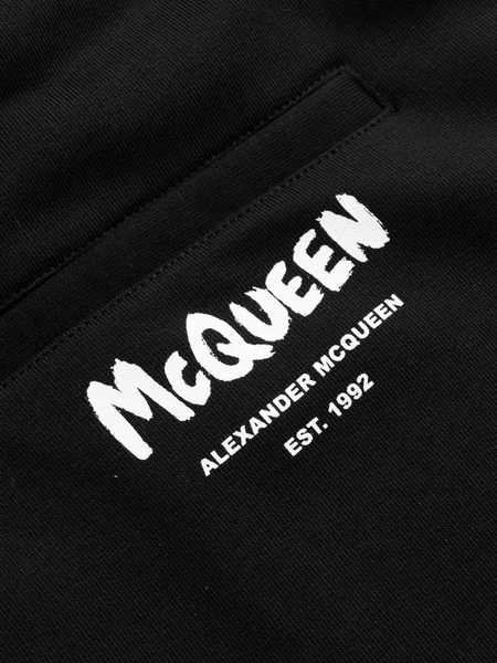 Graffiti Printed Jogger Pants