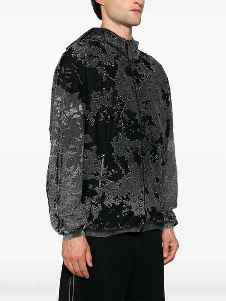 Diesel S-Irta Burnout Hoodie With Camo Effect