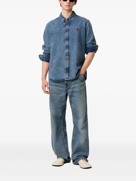 Blue Denim Button-Down Ami de Coeur Shirt