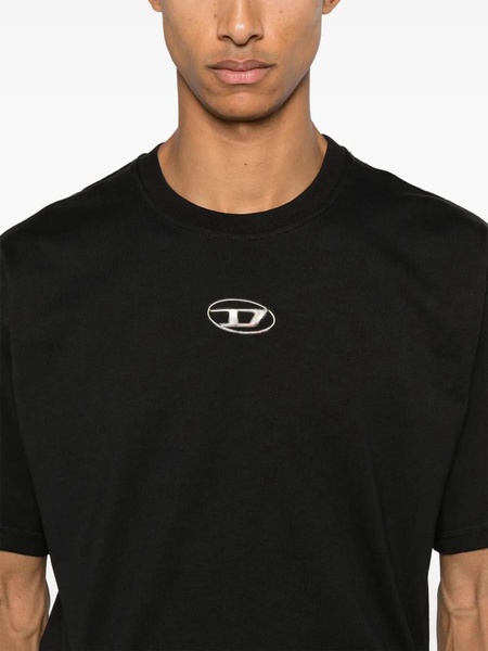 Diesel T-Boxt-S5 Faded T-Shirt With Vintage Oval D Print