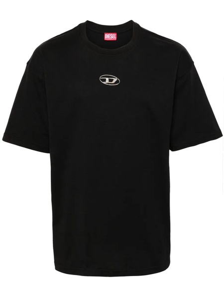 Diesel T-Boxt-S5 Faded T-Shirt With Vintage Oval D Print