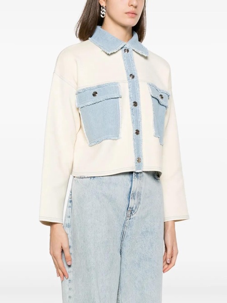 Denim-Detail Jacket