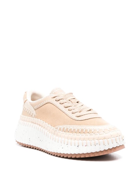 Nama Suede Platform Sneakers