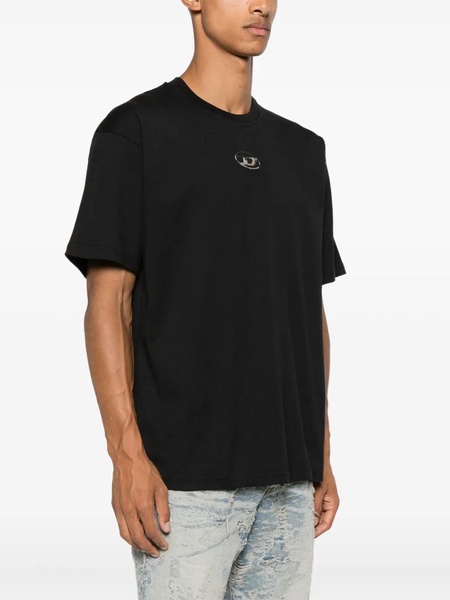 Diesel T-Boxt-S5 Faded T-Shirt With Vintage Oval D Print