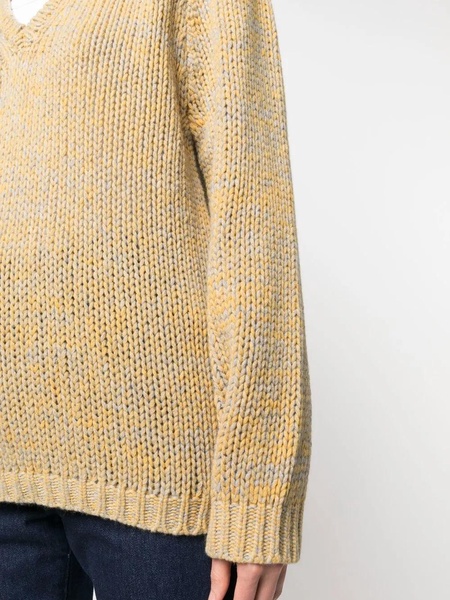 VIRGIN WOOL V-NECK SWEATER