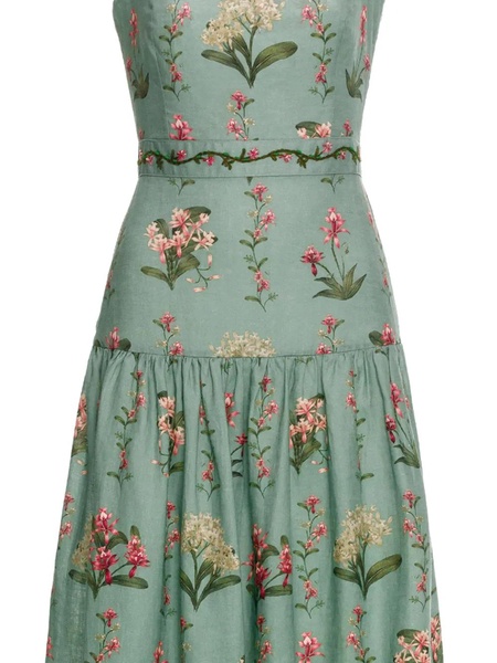 Lima Tiered Linen Maxi Dress