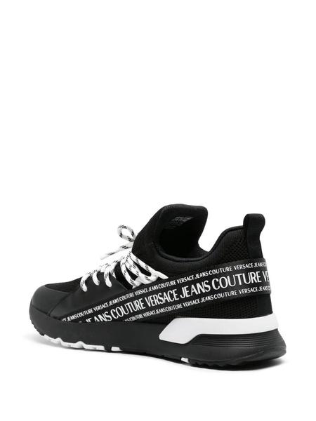 Versace Jeans Couture knitted sneakers with logo