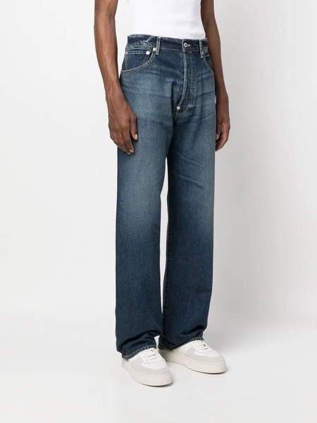 Kenzo Dark Stone Suisen Relaxed Jean Clothing