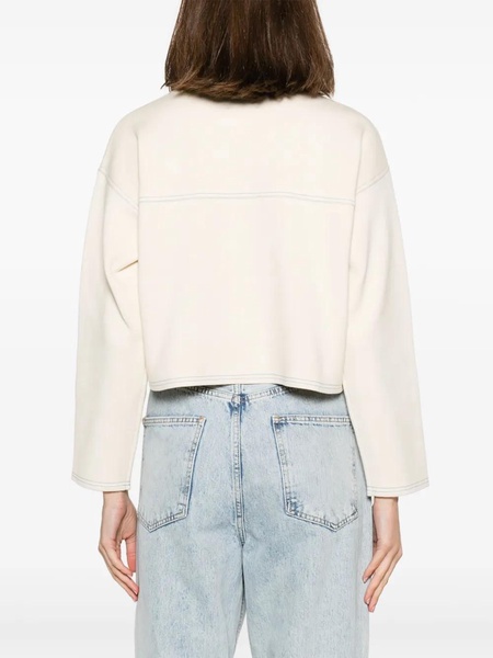 Denim-Detail Jacket