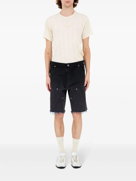Maison Margiela Shorts With A Worn Effect