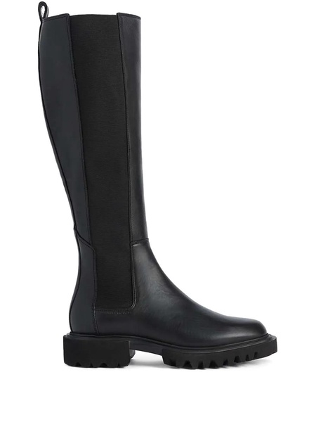 Maeve Knee High Slip On Leather Boots