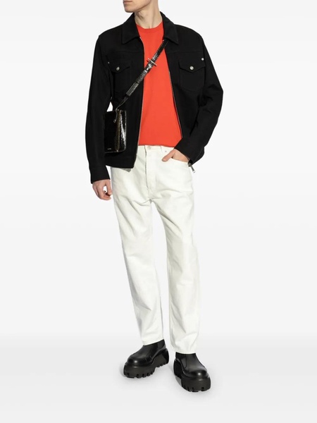 Kenzo Men Kenzo Verdy Market Embroidered Cotton T-Shirt