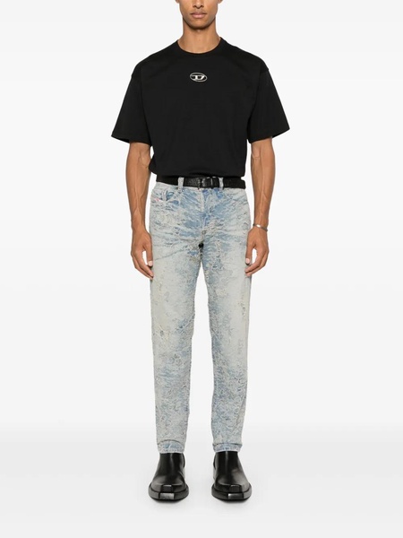 Diesel T-Boxt-S5 Faded T-Shirt With Vintage Oval D Print