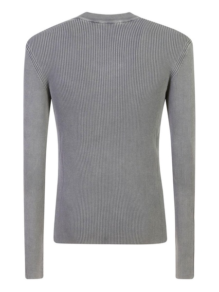 Diesel K-Darin-A Cut-Out Jumper With Vintage Oval D