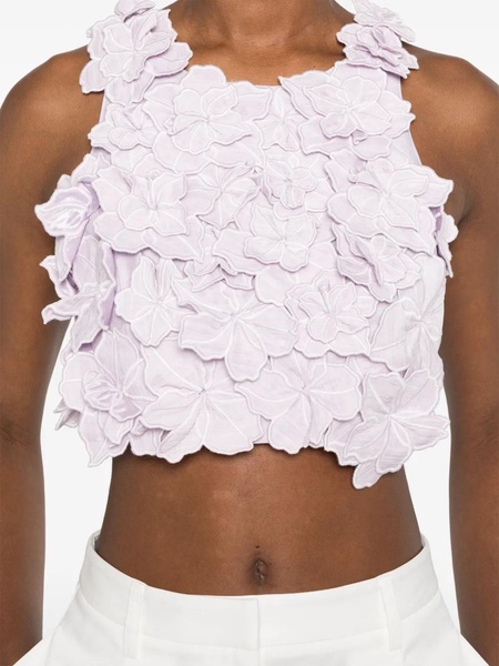Splendour Flower Shell Top