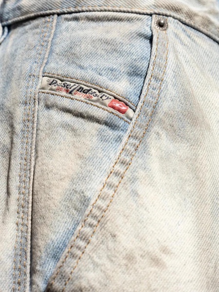 Diesel D-Fish-Cargo-S1 Pant In Solarised Denim