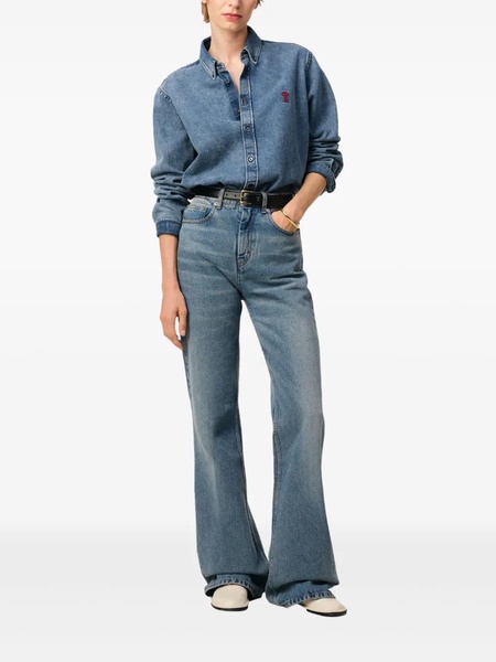 Blue Denim Button-Down Ami de Coeur Shirt