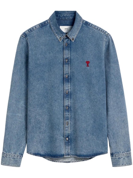 Blue Denim Button-Down Ami de Coeur Shirt
