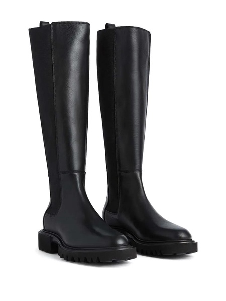 Maeve Knee High Slip On Leather Boots