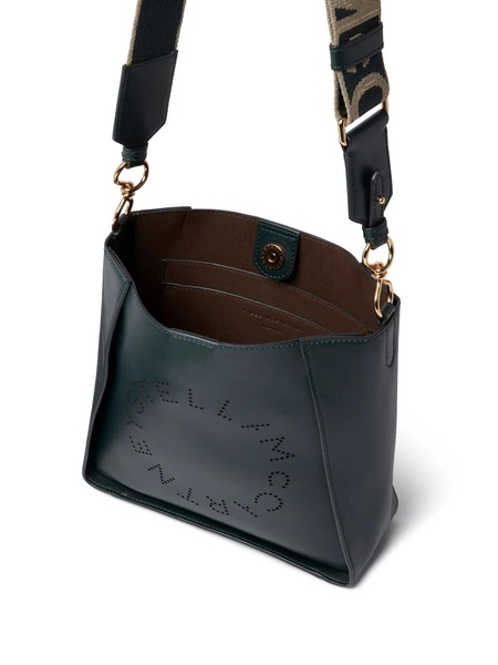 Stella Mccartney Mini Perforated-Logo Shoulder Bag