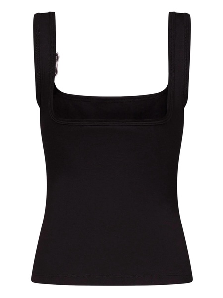 crystal-embellished top