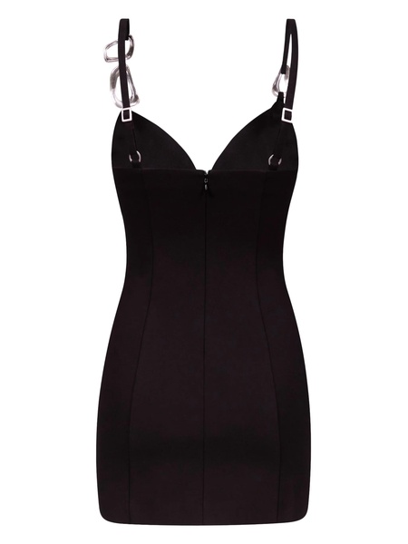 crystal-link minidress