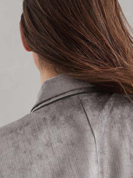 velvet blazer