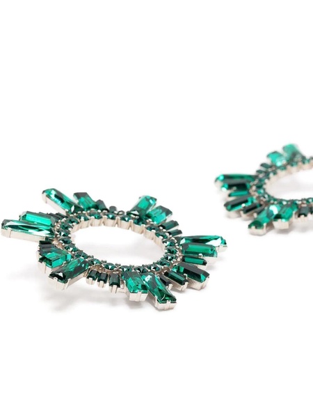 Begum crystal-embellished earrings