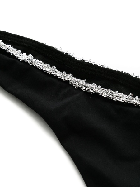 chain-detail bikini bottoms