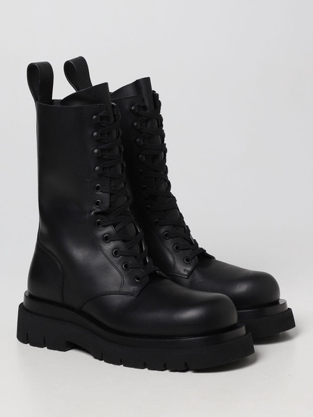 Lug Lace-Up Boot Military Calf