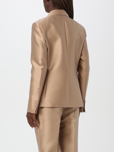 Alberta Ferretti silk-blend satin blazer