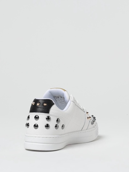 Versace Jeans Couture sneakers in grained leather with studs