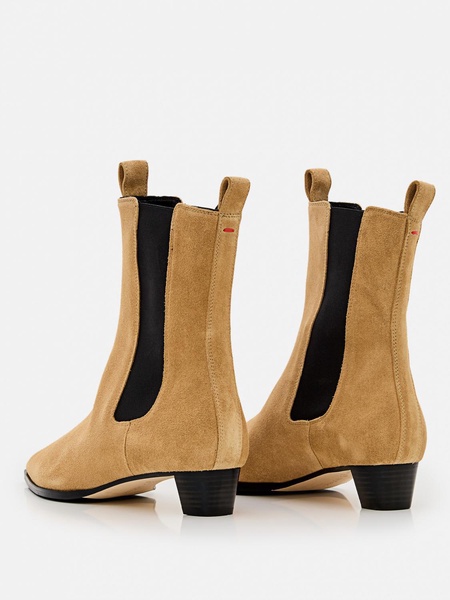 Kiki Leather Pointed Toe Boots