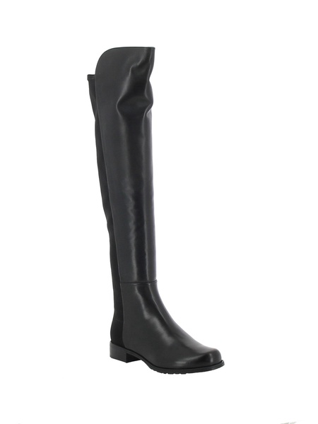 Stuart Weitzman S3999 Black Leather 5050 Boots
