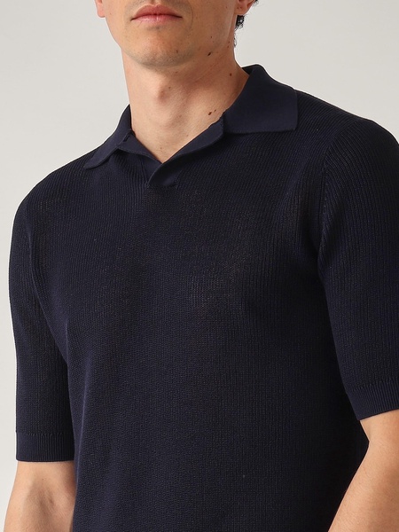 Polo Skipper Ribs Con Coste In Rilievo Polo