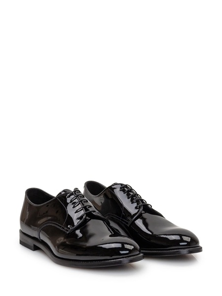 Patent Leather Lace-up