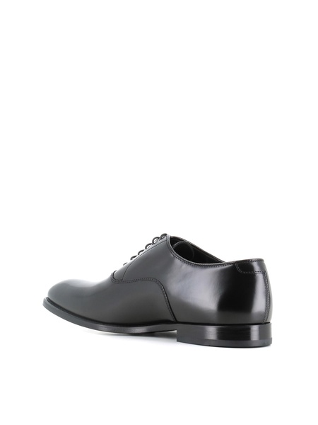 Black Leather Oxford Shoes